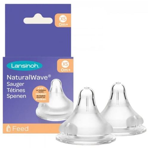 Lansinoh Tétine Natural Wave Xs 2pcs