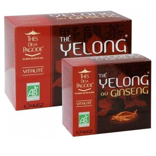 Thés De La Pagode Yelong Thé Au Ginseng 30 Infusions 