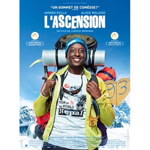 Affiche De Cinéma " L'ascension " - Format 40x60 Cm -De Ludovic Bernard Avec Ahmed Sylla, Alice Belaïdi, Nicolas Wanczycki, Kevin Razy, Waly Dia, Fadila Belkebla, Denis Mpunga - 2017