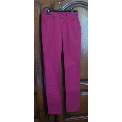 Jean Rose Cache-Cache - Taille 36