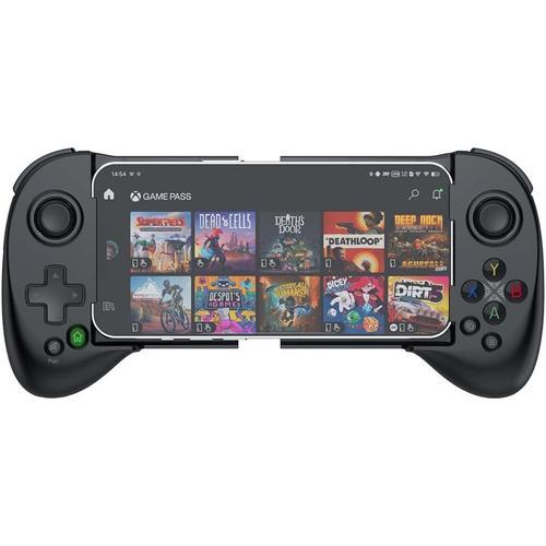 Manette Téléphone Pour Android/Ios, Manette Smartphone Avec Fonction De Mappage, Manette Android Bluetooth Pour Xbox Cloud Steam Link Geforce Now Mfi Apple Arcade Games