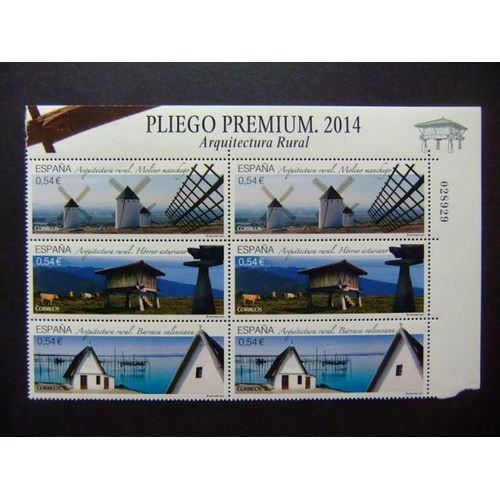España Espagne 2014 Arquitectura Rural - Edifil 4863 / 65 ** Mnh