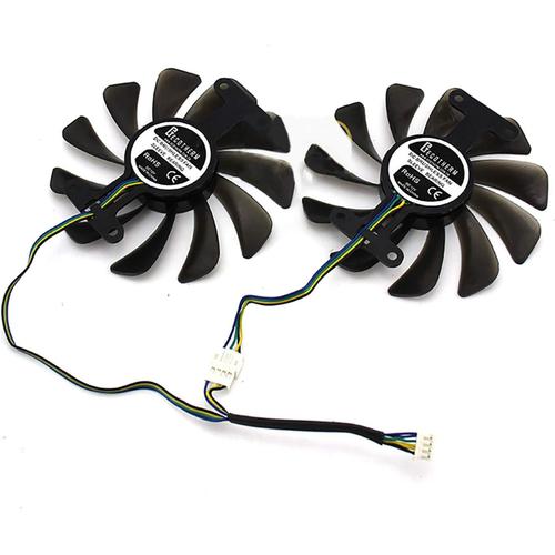 Ventilateur de refroidissement universel pour carte graphique Zotac GeForce GTX 1080 1070 AMP Edition - Diamètre 95 mm