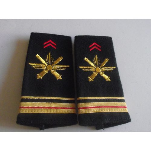 Fourreaux Neuf Grade Major 402ème Ra Régiment D'artillerie Sol Air Armée De Terre