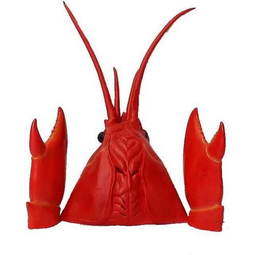 Masque De Homard Rouge En Latex Pour Halloween, Bal Masqué, Fête, Cosplay