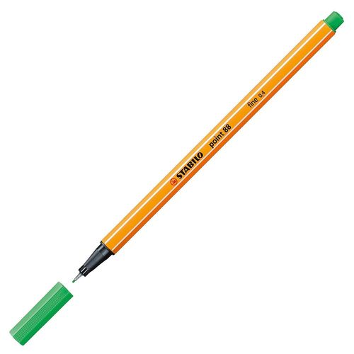 Stabilo Stylo-Feutre Point 88 Pointe Fine 0,4 Mm Vert Émeraude Clair