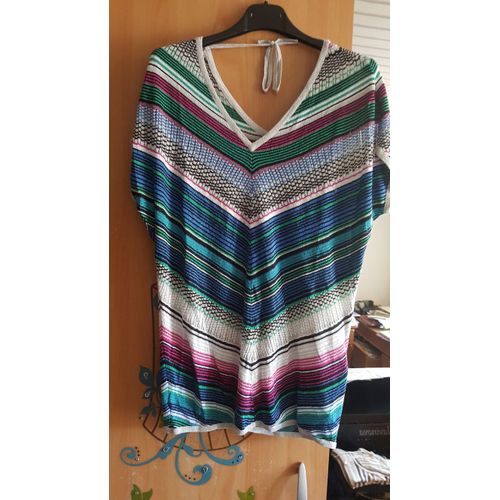 Pull Morgan Viscose Xs Multicolore