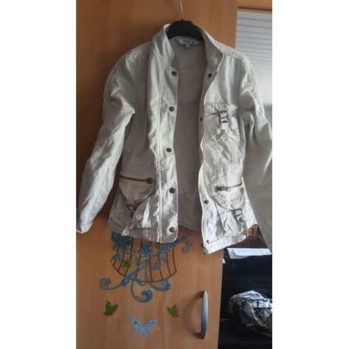 Blouson Gotha Love Coton S Beige