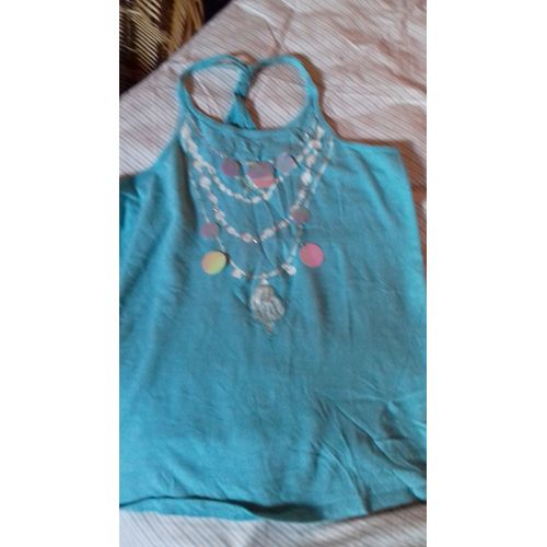 Top Gapkids Dos Nu Coton 10 Ans Bleu