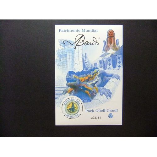 España Espagne 2014 Patrimonio Mundial Park-Güell Gaudí - Edifil 4874 ** Mnh
