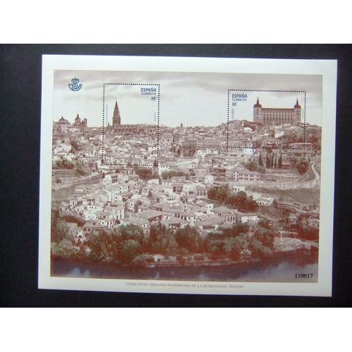 España Espagne 2014 Vista Aérea De La Ciudad De Toledo Edifil 4891 ** Mnh