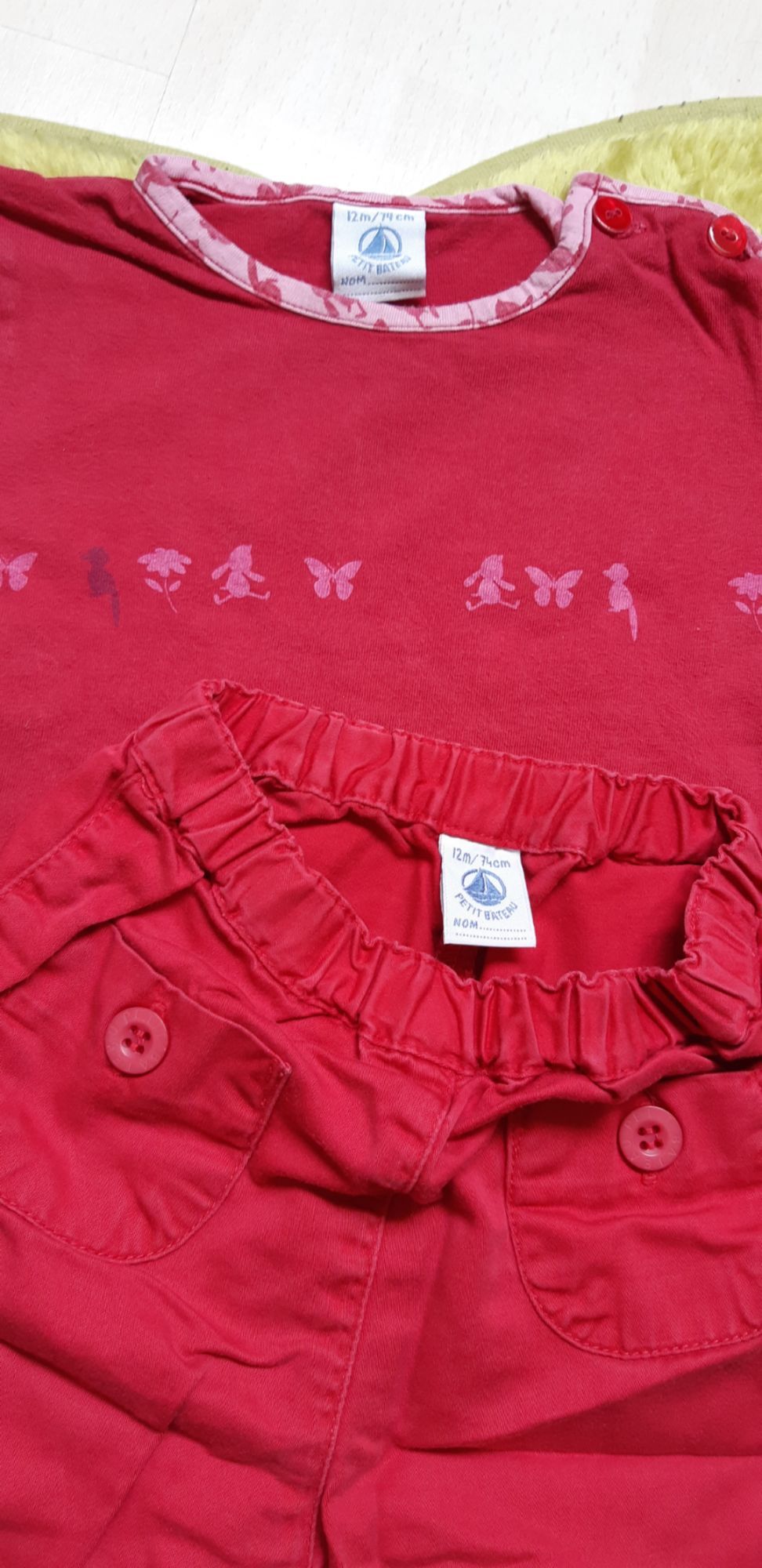 Ensemble Bebe Fille Petit Bateau 12 Mois Rakuten