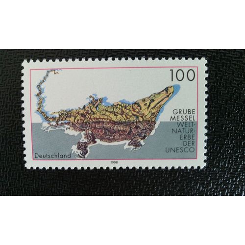 Timbre Allemagne Yt 1838 Site Fossilifère De Messel (Patrimoine Mondial 1995) 1998