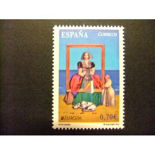 España Espagne 2012 Europa Cept Visite España - Diseño De J. Carrero Edifil 4715 ** Mnh
