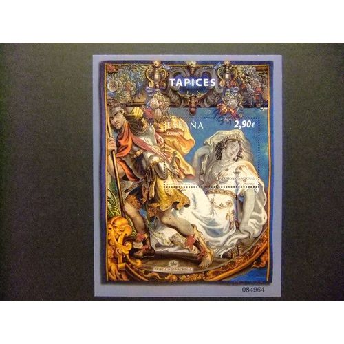 España Espagne 2012 Tapices Matrona Y Guerrero En Una Barca Siglo Xvii Edifil 4706 ** Mnh