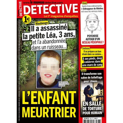 Le Nouveau Détective 1863: Marc Machin; La Double Peine Du Vieil Homme (Montpellier);Etc...