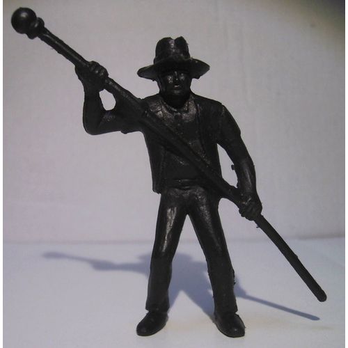 Figurine La Roche Aux Fées - Davy Crockett Sérien°1 Sa Famille , Ses Amis : Le Batelier - 1976