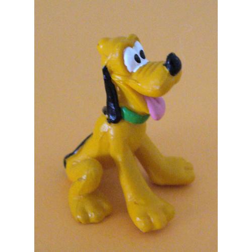 Figurine Pluto Assis - Série Mickey (Disney)