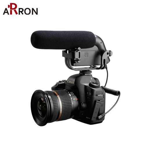 BOYA BY-VM 190 Microphone à Condensateur Pour Canon Rebel T6s T6i T5i T4i 7D 6D 800D 760D 750D 700D 650D 200D 80D 77D 5D II/III/IV