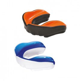Protège Dent Métal Boxe Thermoformablenoir / Orange - Junior