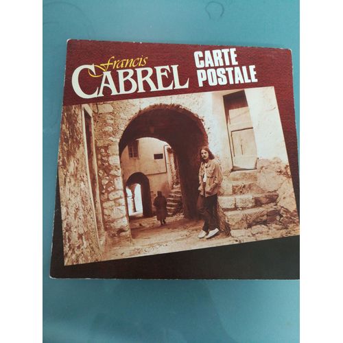 Francis Cabrel Carte Postale 45tour