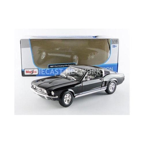 Maisto - 1/18 - Ford Mustang Fastback - 1967 - 31166bk-Maisto
