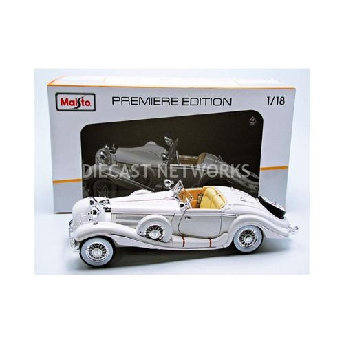 Maisto - 1/18 - Mercedes-Benz 500k Spezialroadster - 36055w-Maisto