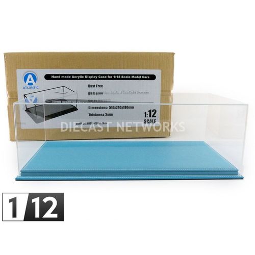 Atlantic Case - 1/12 - Boite-Vitrine Show-Case 1/12 - Mulhouse Cuir Turquoise - 10101-Atlantic Case