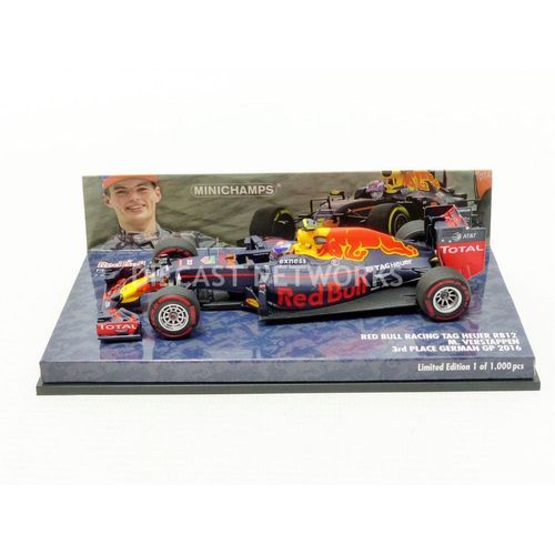 Minichamps - 1/43 - Red Bull Tag Heuer Rb12 - Allemagne Gp 2016 - 417160833-Minichamps