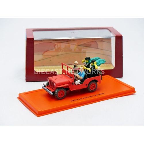 Promocar - 1/43 - Jeep Willys - Tintin Au Pays De L'or Noir - Pro10284-Promocar - 1/43-Promocar - 1/43