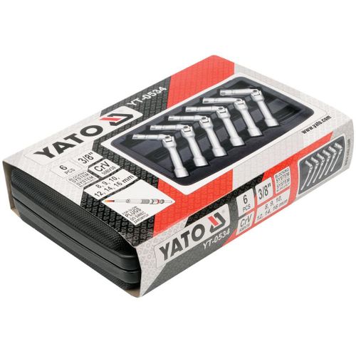 Jeu de douilles de bougie de préchauffage jointes Yato
