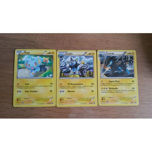 Carte Pokémon Luxray Holo 46/99 Noir & Et Blanc Destinees Futures Rare Fr Neuf