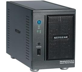 NETGEAR ReadyNAS Duo RND2000 v2 - Serveur NAS - 2 Baies - SATA 3Gb/s - HDD - RAID 0, 1, JBOD - RAM 256 Mo - Gigabit Ethernet