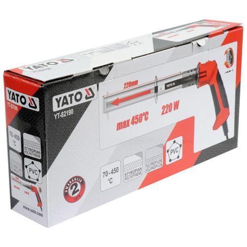 YATO Couteau de coupe YT-82190, 220 W