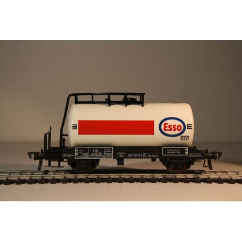 Wagon Citerne Esso Fleischmann Ho, Référence 5400-Fleischmann