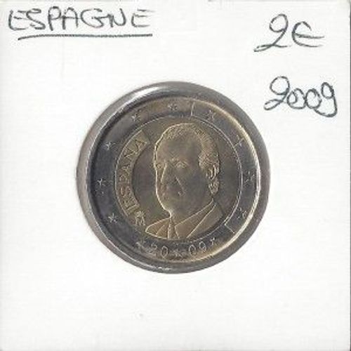 Piece Monnaie 2  Euro - Espagne 2009 - Sous Capsule