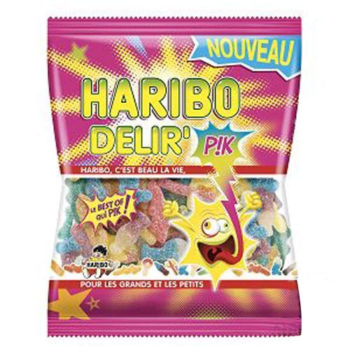 Sachet Bonbons Delir Haribo 120 G. Taille Unique