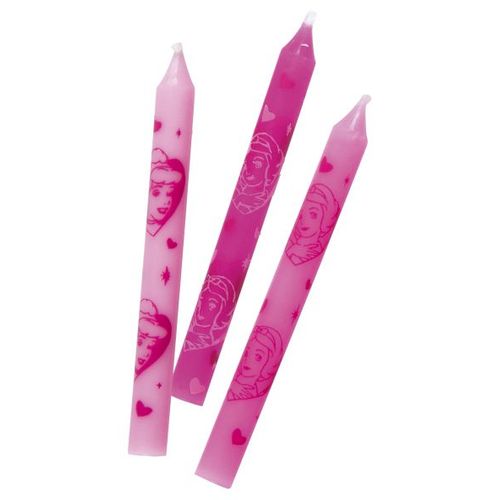 12 Bougies Anniversaire Princesses Disney Taille Unique