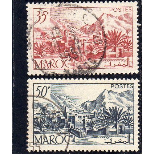 Timbres-Poste Du Maroc (Vallée Du Todra)