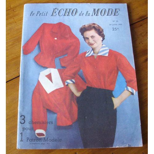 Le Petit Echo De La Mode N°30 Du 24 Juillet 1955