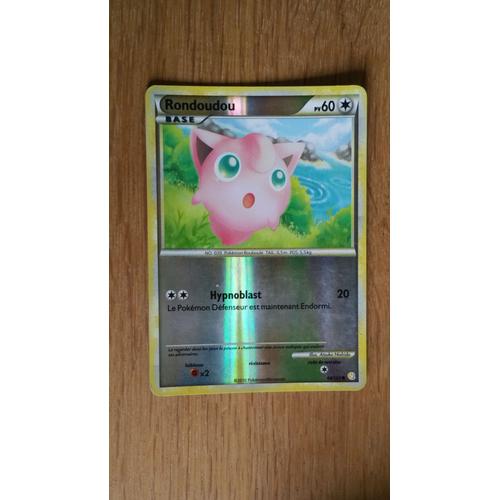 Carte Pokemon Rondoudou 60 Pv Base - Heartgold Soulsilver -