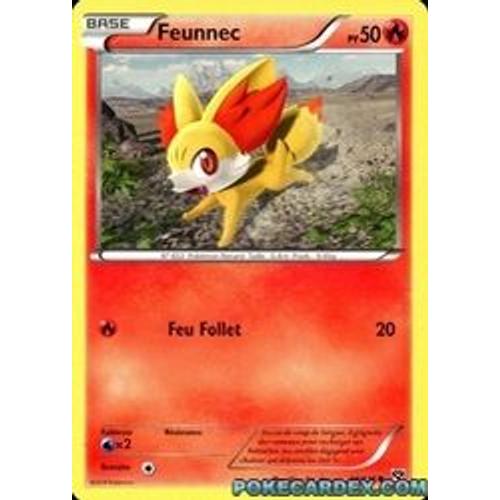Française 24/146 Feunnec XY Carte Pokemon Neuve