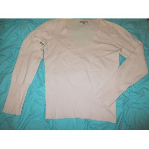 Pull Rose Col V Etam Taille 40