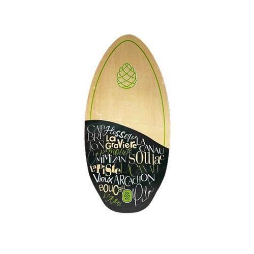 Skimboard One Wood Landes 41 Teal/Green