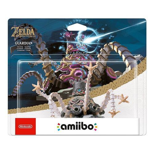 Lot - Amiibo - The Legend Of Zelda : Breath Of The Wild - Guardian + 1 Jeu Pc Neuf (Voir Photos)