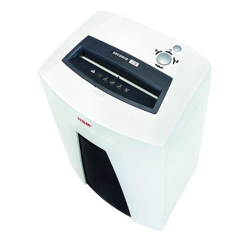 Hsm Destructeur Securio C18 Coupe 5,8 Mm P2 17 Feuilles 25 Litres