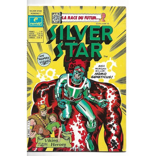 La Race Du Futur ... Silver Star N° 1 : Silver Star, Homo Geneticus - Viking Heroes ( 1984 )