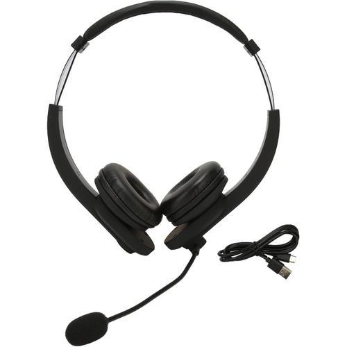 Casque Téléphonique Binaural sans Fil avec Micro 5.0, émetteur USB, pour Bureau d'affaires, Suppression du Bruit pour des Appels Clairs, pour Camions, Conducteurs de Voiture,