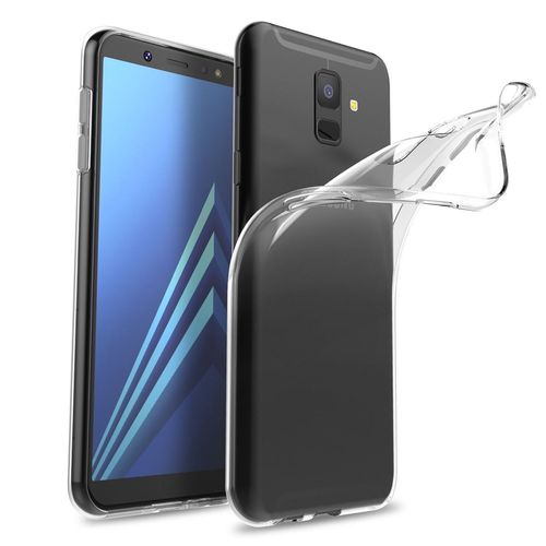 Etui Transparent Pour Samsung Galaxy A6 2018 4g - Coque Gel De Protection Bumper En Tpu Gel Silicone Invisible Antichoc - Accessoires Pochette Case Xeptio