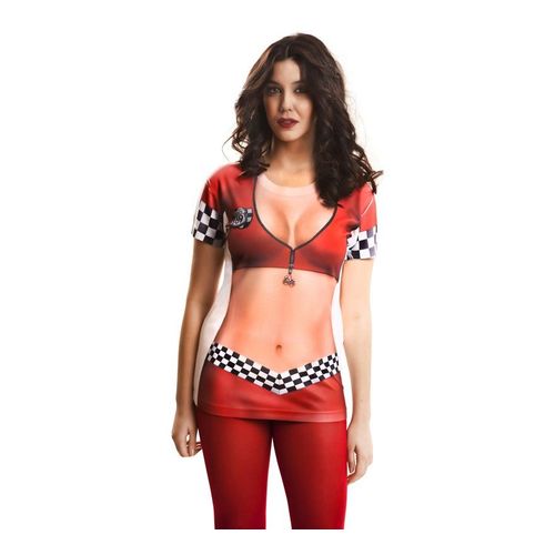 T-Shirt Pilote De Course Sexy Pour Femme Plusieurs Tailles (Taille S)